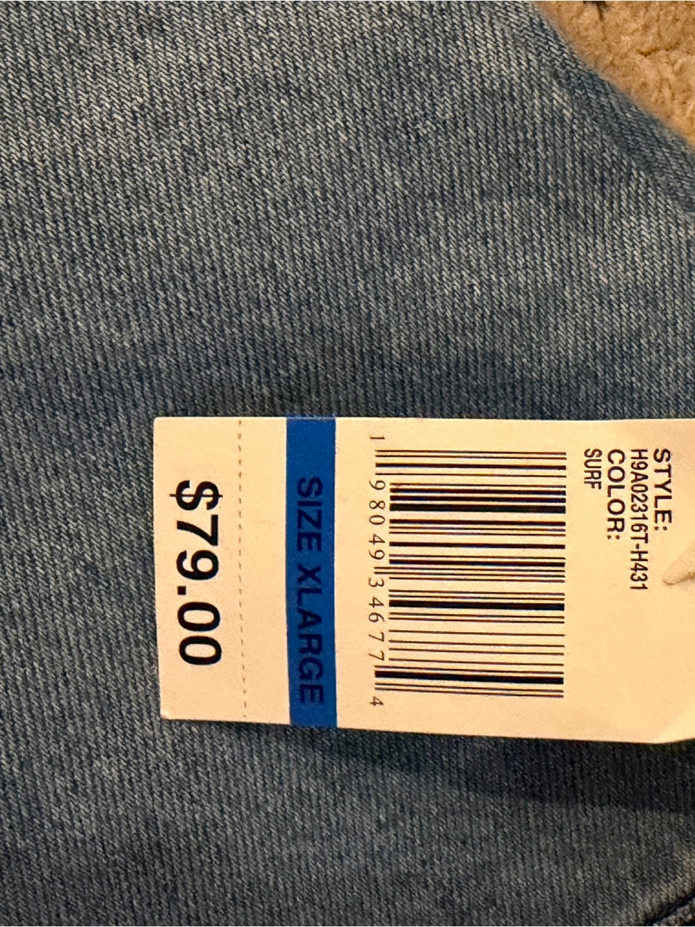 Habitual Light Blue Denim Button-Front Tank - Picture 4 of 7